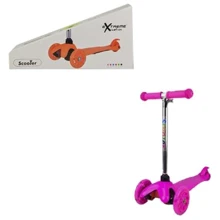 Самокат Scooter розовый (SC20101): Количество колес 3