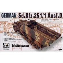 БТР AFV-Club Sdkfz251 D/1 HALF TRUCK Schutzenpanzer (AF35063) Масштаб: 1:35: Производитель AFV-Club