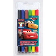 Фломастери 6 кол. "Cars" (650351): Тип На водній основі