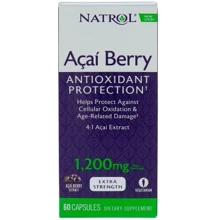 Natrol AcaiBerry Super Strength 1,200 mg 60 Caps: Тип Фруктовые экстракты