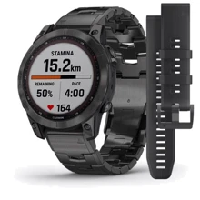 Смарт-часы Garmin Fenix 7 Sapphire Solar Carbon Grey DLC Titanium with Carbon Grey DLC Vented Titanium Band (010-02540-39): Производитель Garmin