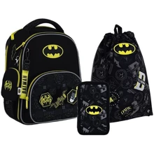 Набор Kite рюкзак + пенал + сумка для обуви 556 DC Batman (SET_DC25-556M): Производитель KITE