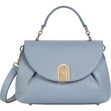 Женская сумка-сэтчел Furla Ambra S голубая (1044982): Пол Женский