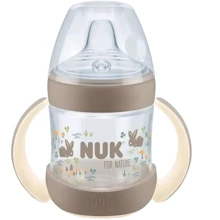 Пляшечка NukFor Nature силікон 150 мл бежева (3952720): Матеріал полипропилен