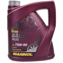 Трансмиссионное масло Mannol Basic Plus 75W-90 4 л (MN8108-4): Производитель MANNOL