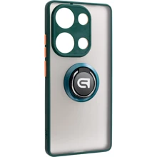 Чохол для телефона ArmorStandart Frosted Matte Ring Dark Green для Xiaomi Redmi Note 13 Pro 4G (ARM75449): Сумісність Xiaomi Redmi Note 13 Pro 4G