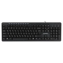 Клавиатура Gembird KB-UM-106-UA: Подключение проводное