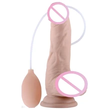 Фаллоимитатор с эякуляцией LoveToy Cumming Softee Soft Ejaculation Cock With Ball 8.5": Назначение Вагинальные