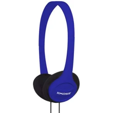 Наушники Koss KPH7 Blue (192849.101): Тип конструкции накладные