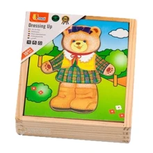 Дерев'яний ігровий набір Viga Toys Гардероб ведмедиці (56403): Виробник Viga Toys