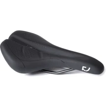 Седло Green Cycle Active Air 160, стальные рейлы, черное (SAD-14-21): Анатомическая выемка Есть