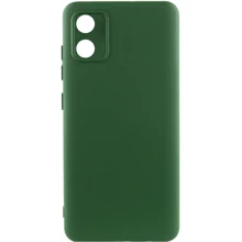 Чехол для телефонов Lakshmi Case Silicone Cover Full Camera Dark Green for Motorola Moto E13: Совместимость Motorola Moto E13