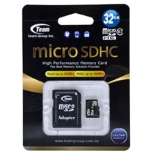 Карта пам'яті Team 32GB microSDHC Class 10 (TUSDH32GCL1002): Тип карти microSDHC