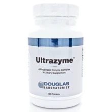 Douglas Laboratories Ultrazyme (A Polyphasic Enzyme) 180 tabs (DOU-01754): Тип Пищеварительные ферменты