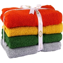 Полотенце Hobby Colorful_4 Terra/Hardal/Haki/Gri 500 г/м2 70x140 4 шт (8698499340565): Тип набор полотенец