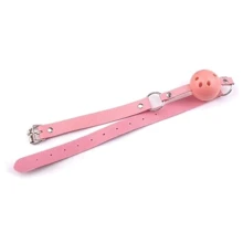 Кляп куля Plastic Pink, SKN-C057: Виробник SKN