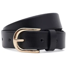 Жіночий ремінь Borsa Leather чорний (110v1genw85-black): Стать Женский