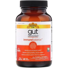 Country Life Immune Balance Gut Connection Формула иммунитета 60 капсул: Форма выпуска Капсулы