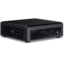 Персональный компьютер (ПК) Intel NUC 10 Performance Kit NUC10i7FNKN w/EU cord (BXNUC10I7FNKN2): Процессор Intel Core i7-10710U (1.1-4.7 Ггц) - 6 ядер