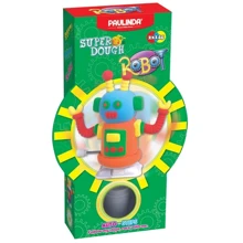 Масса для лепки Paulinda Super Dough Robot заводной механизм (шагает), оранжевый PL-081178-3: Производитель PAULINDA