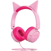 Наушники Promate Jewel Bubblegum (jewel.bubblegum): Тип конструкции полноразмерные