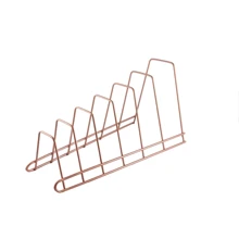 Держатель Metaltex COPPER для крышек 34x15x18см (360906): Материал металл