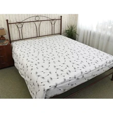Підковдра Руно Fly white бязь білий 143х215 см (51.114Б_Fly white): Тип пододеяльник