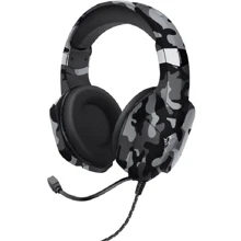 Наушники Trust GXT 323K CARUS 3.5mm Black Camo (24320): Тип конструкции полноразмерные