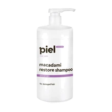 Piel Cosmetics Macadami Restore Shampoo 1000 ml Bосстанавливающий шампунь для поврежденных волос: Пол Для женщин