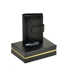 Мужская визитница Bretton черная (30457 black): Пол Мужской
