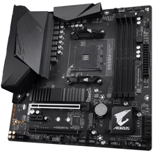 GIGABYTE B550M AORUS PRO: Оперативная память 4xDDR4 4733 МГц, до 128 ГБ