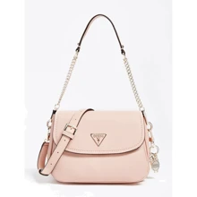 Женская сумка через плечо Guess Destiny Shoulder Bag бежевая (HWVG7878200-BLS): Пол Женский