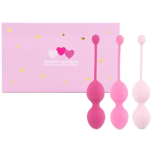 Набір вагінальних кульок для просунутих FeelzToys - FemmeFit Advanced Pelvic Muscle Training Set: Для кого Для жінок