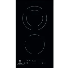 Варочная поверхность электрическая Electrolux EHF93320NK: Размеры для встраивания 27 x 49 см