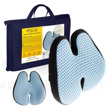 Ортопедична подушка 4FIZJO Sky Blue для спини 41x40 см (P-5907739318770): undefined undefined