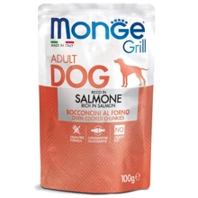 Вологий корм для собак Monge Dog Grill з лососем 0.1 кг (70013123): Тип Влажный корм