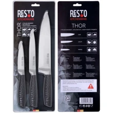 Набор кухонных ножей Resto Thor 3 предмета (95502): Наименование Набор кухонных ножей 3 пр.