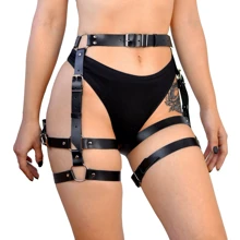Гартеры Art of Sex - Claire (L-2XL, черный): Для кого Для женщин