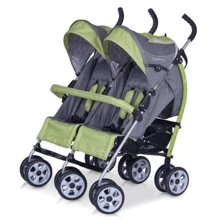 Прогулочная коляска для двойни Easy Go Comfort DUO (pistachio): Тип коляски прогулочная коляска