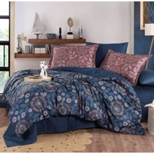 Комплект постільної білизни HOBBY Premium Sateen 300TC FIORELLA сатин євро (81748_2.0): Матеріал сатин