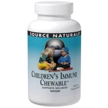 Source Naturals Wellness children's immune Детские жевательные витамины для иммунитета 60 пластинок: Форма выпуска Таблетки жевательные