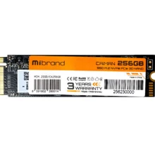 Mibrand Caiman 256 GB (MIM.2SSD/CA256GB): Тип накопичувача внутренний