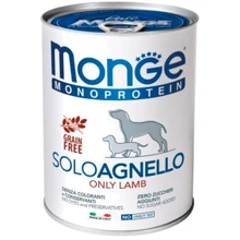 Паштет для собак Monge Dog Solo 100% ягненок 400 г (70014236): Тип Влажный корм