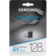 USB-флешка Samsung 64GB Fit Plus USB 3.1 Black (MUF-64AB/APC): Стандарт USB USB 3.1