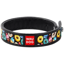 Браслет WAUDOG Design с рисунком "Пончики" 15 мм 18-20 см черный (00501): Производитель WAUDOG