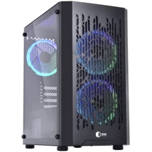 Корпус QUBE BLOCK Black (BLOCK_FMMU3) (BLOCK_F5MU3): Форм-фактор материнської плати MicroATX/Mini-ITX