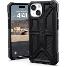 Чехол для iPhone Urban Armor Gear UAG Monarch Carbon Fiber (114289114242) for iPhone 15: Цвет черный