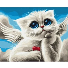 Картина по номерам Brushme аМурчик ©Марианна Пащук 40х50 см (BS53664): Производитель Brushme