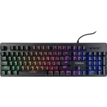Клавиатура Vinga KBGSM120 Black: Подключение проводное