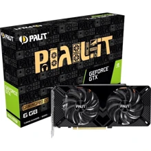 Відеокарта Palit GeForce GTX 1660 SUPER GamingPro OC 6GB (NE6166SS18J9-1160A): Обсяг пам'яті, Гб 6